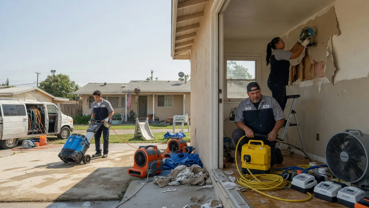 Water Damage Restoration in Camp Nelson, CA near me